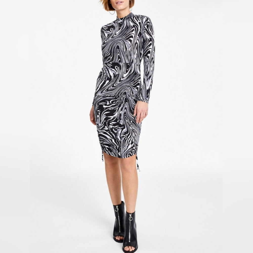 Bar III swirl printed dress. Size M.